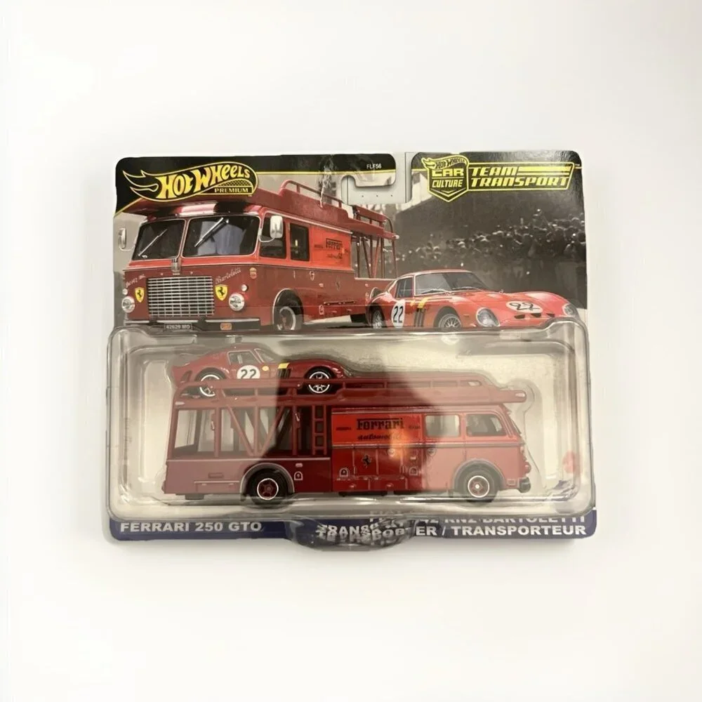 Hot Wheels Ferrari 250 GTO / Fiat 642 RN2 Bartoletti #83 Team Transport 2025 New